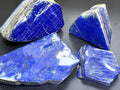 Large Blue Lapis Lazuli Freeform Polished Slab Boulders Carvings Wholesale Amazing Crystals