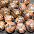 Extra Quality Chiastolite Cross Tumbled Stones (By The Piece or Pound) Amazing Crystals