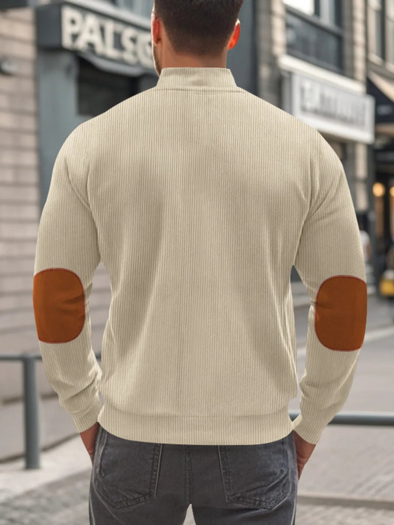 Men's Full Size Zip Up Long Sleeve Jacket Plus Size NicholesGifts