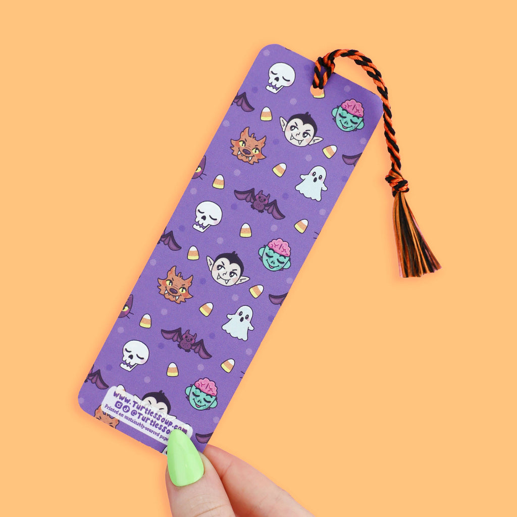 Turtle's Soup - I Love Spooky Stories Reader Gift Bookmark with Tassel Tia Chucha's Centro Cultural & Bookstore