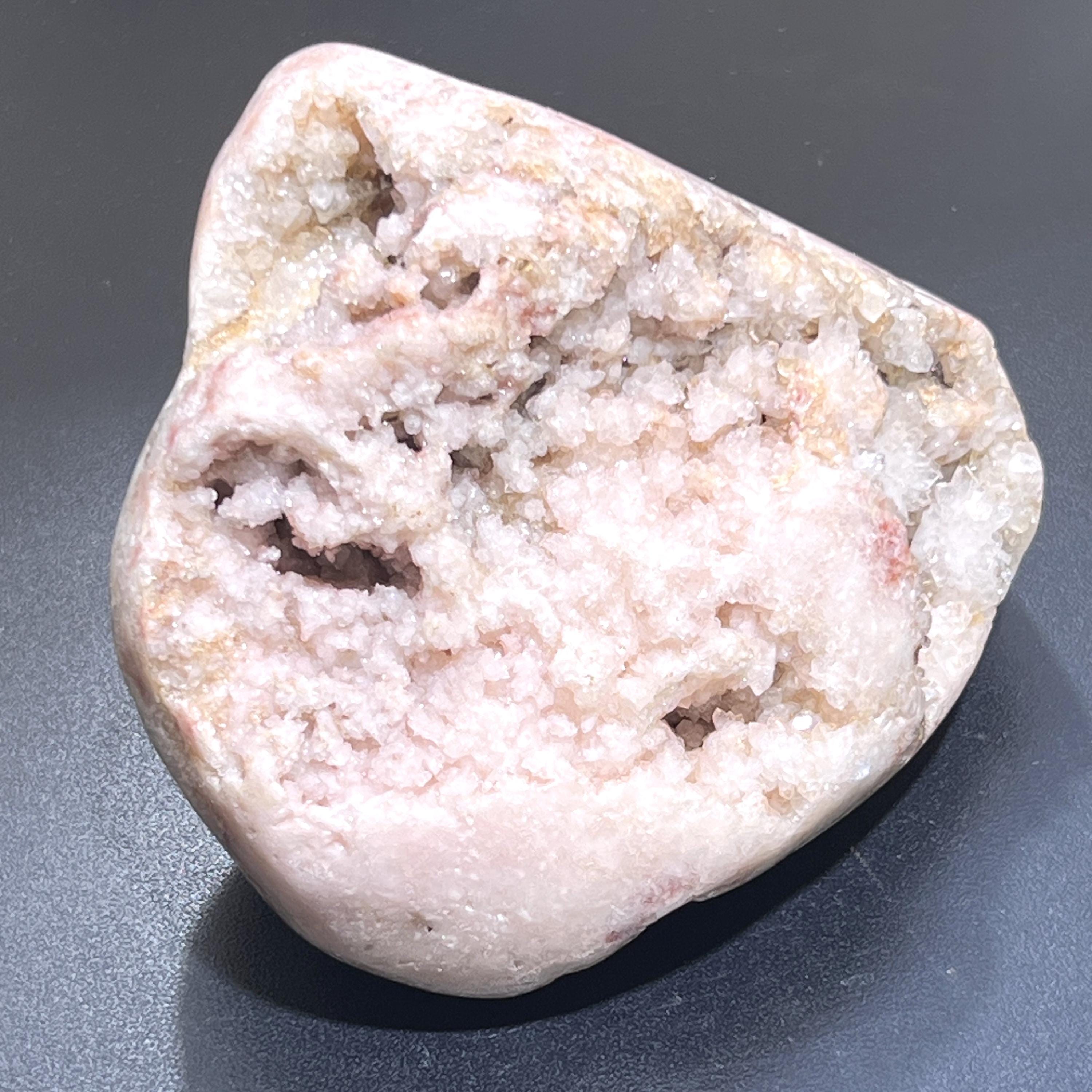 Large Pink Amethyst Druzy Crystal Cluster Standing Freeform Select Polished Carving Amazing Crystals