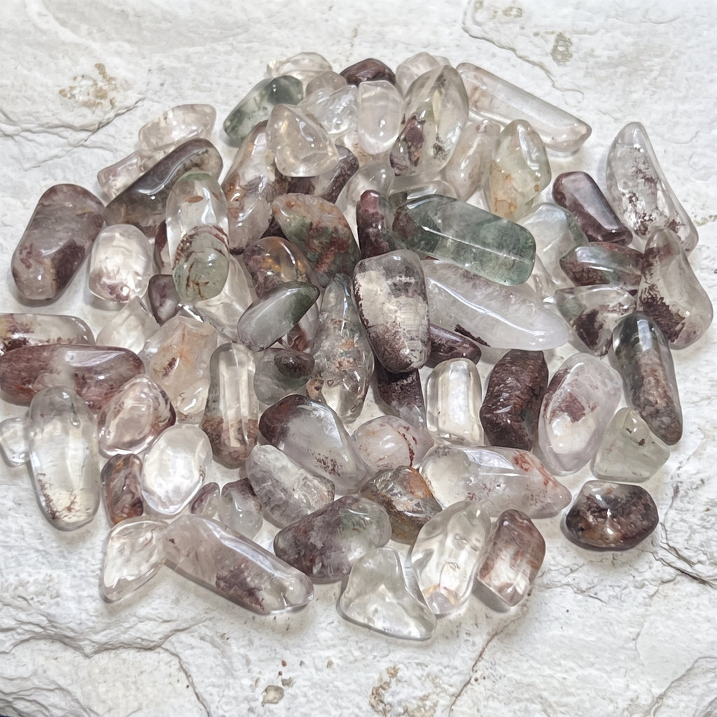Garden Quartz Crystal Small Tumbled Stones (By The Ounce Or Pound) Amazing Crystals