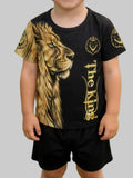 Toddler Boys King Graphic Short Sleeve Tee and Shorts Set NicholesGifts
