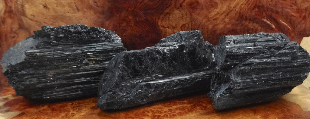 Large Black Tourmaline Crystals (1-3 Inches)(By The Piece Or Pound) Rough Raw Gemstone Home Decor Amazing Crystals
