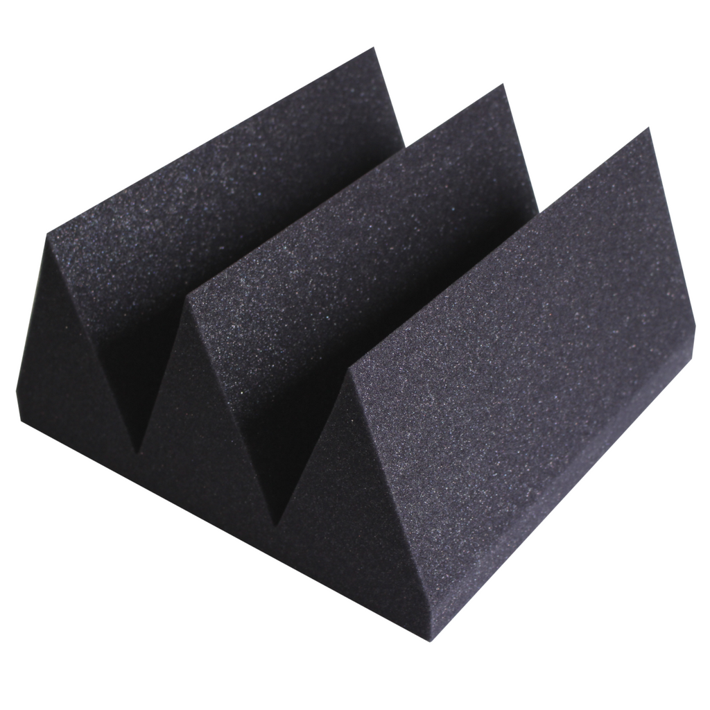 Six Inch Acoustic Foam Wedge Panels - 12x12x6" SoundAssured
