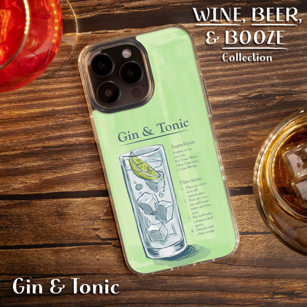 Wine, Beer, & Booze HD Apple iPhone 12 Series Mag-Safe Phone Case Affinity Bands