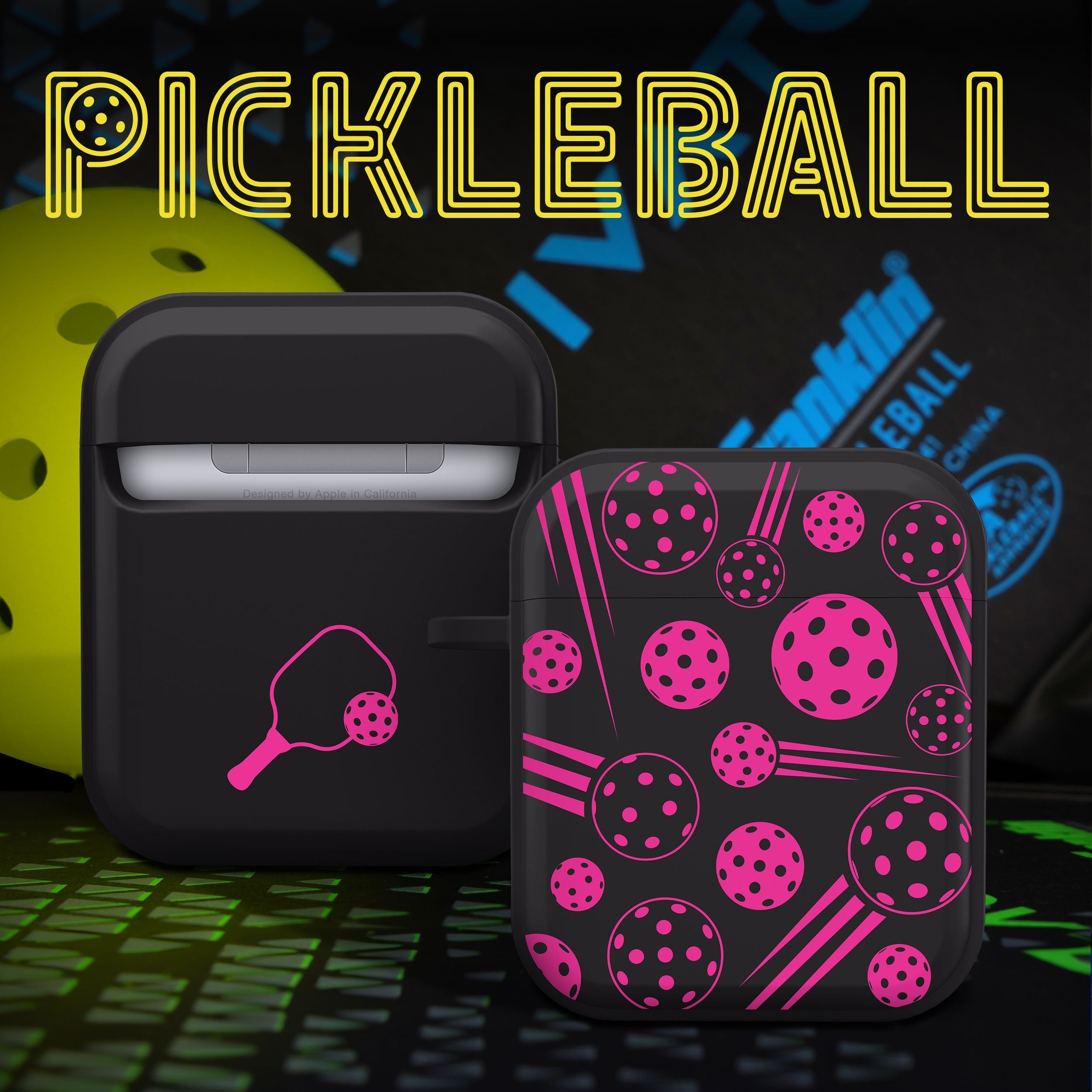 Pickleball HDX Apple AirPods Gen 1 & 2 Case Cover Affinity Bands
