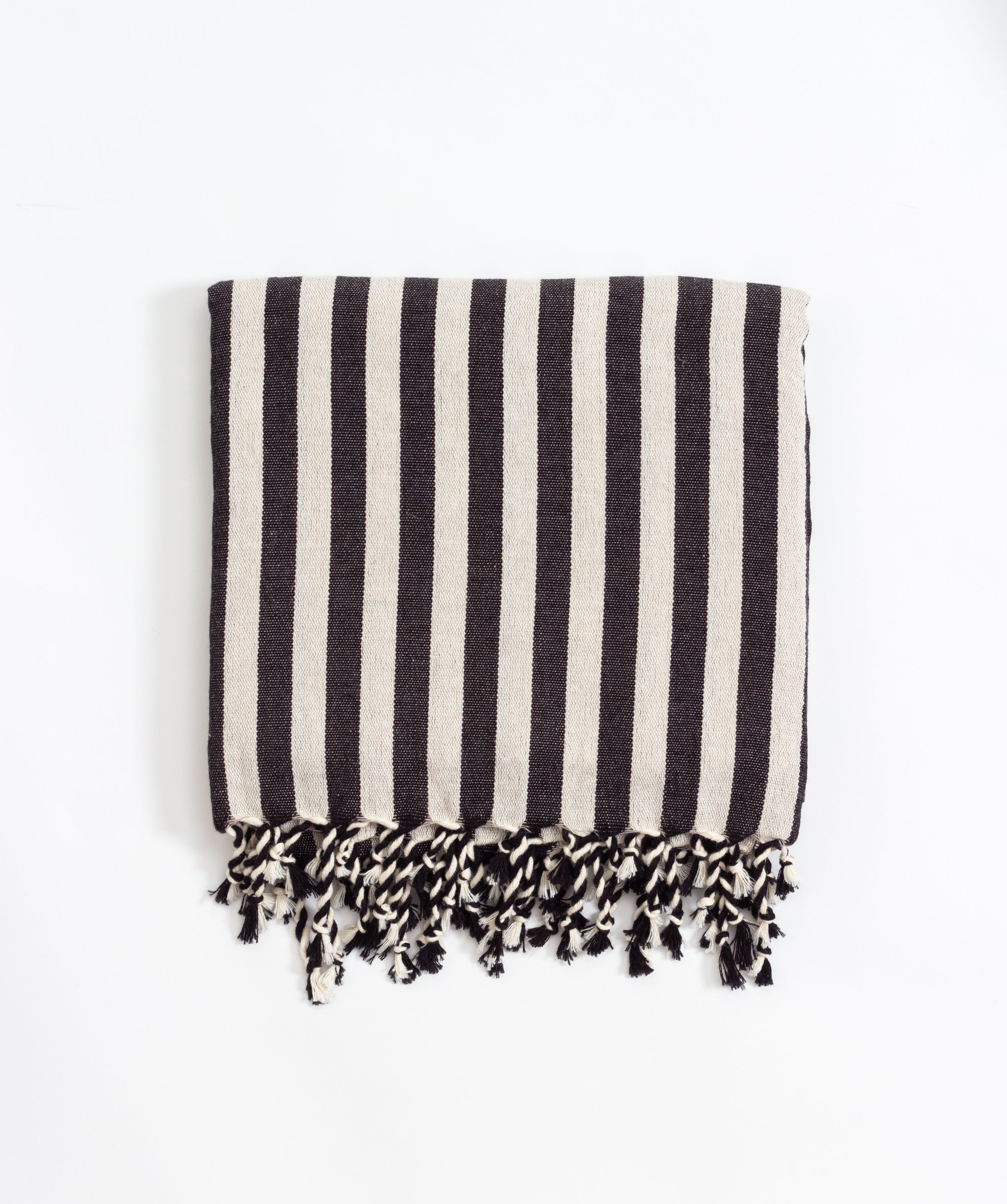 Zebra Cotton Linen Towel Eastern Woven