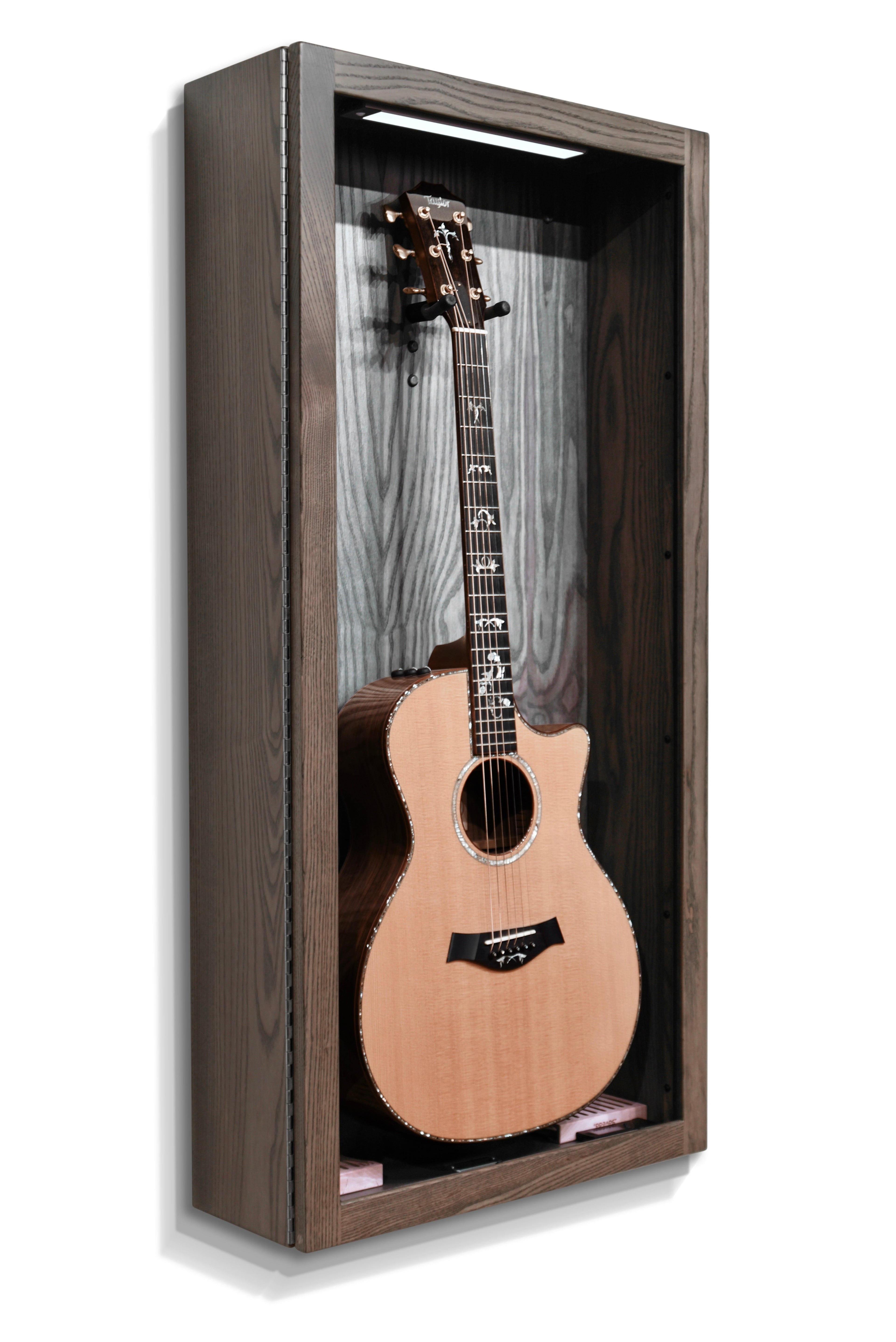 ClimaCase Rectangle Humidor - Northern White Ash with Antique Slate Stain Acoustic Remedy Cases