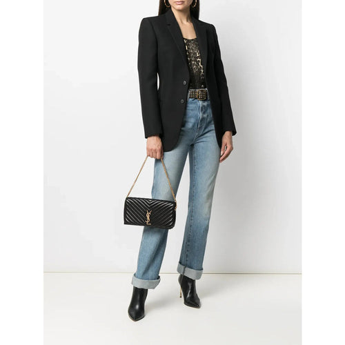 Saint Laurent Black Shoulder Bags Women Luosophy