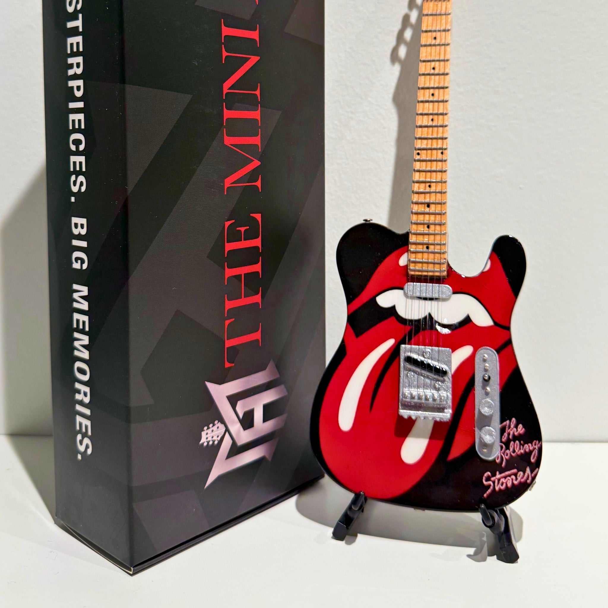 The Rolling Stones "Tongue and Lips" Mini Axe The Mini Axe