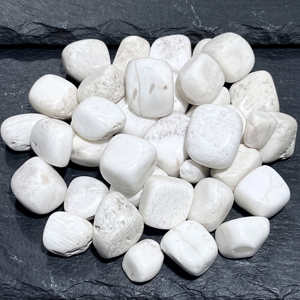 White Scolecite Zeolite Crystal Tumbled Stones (By The Piece Or Pound) Amazing Crystals