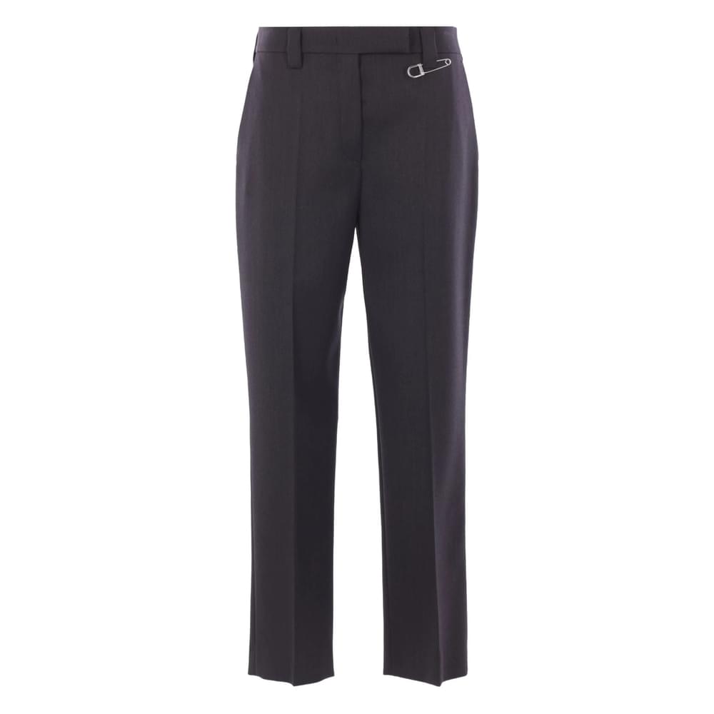 Prada Grey Trousers - Tailored Trousers Women Luosophy