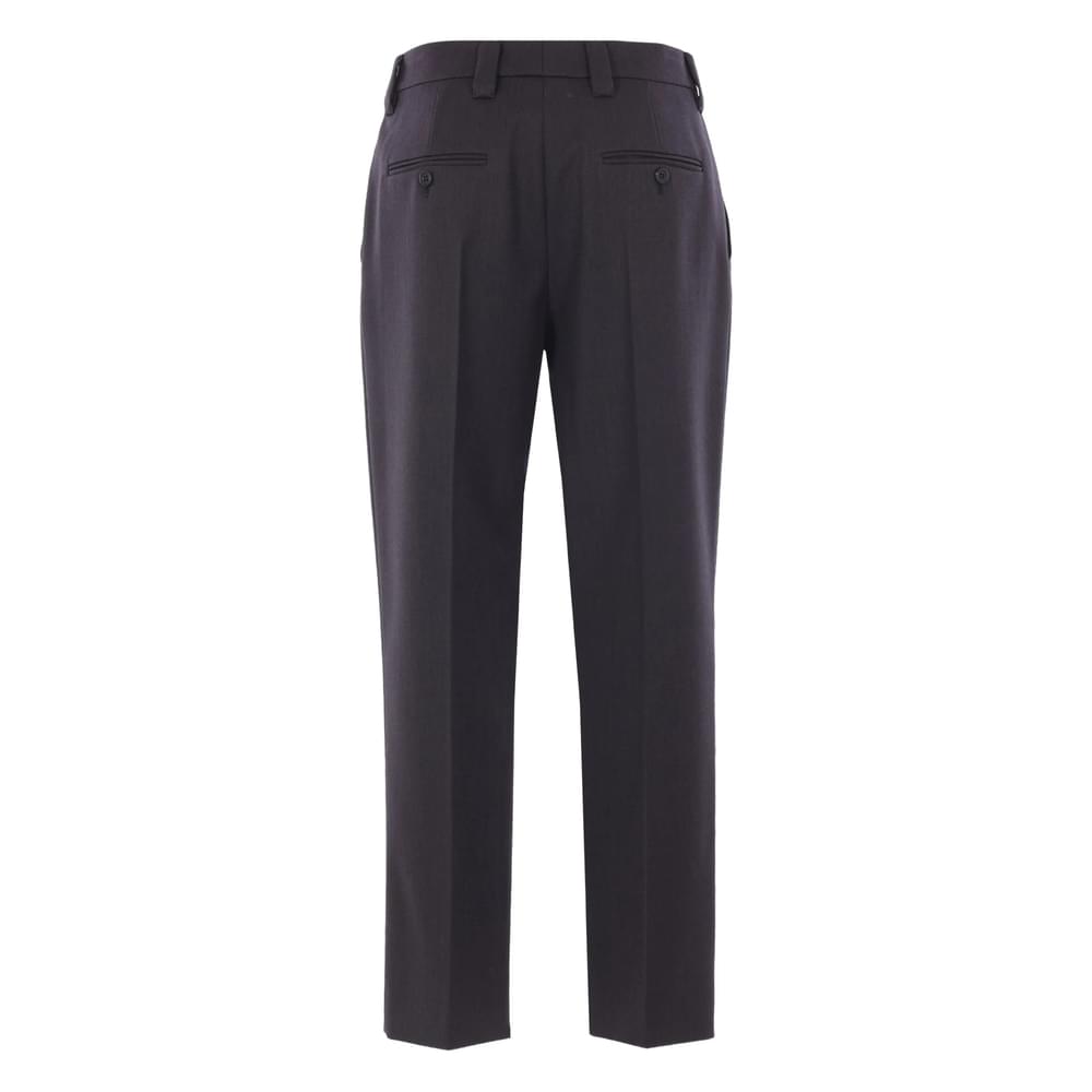 Prada Grey Trousers - Tailored Trousers Women Luosophy