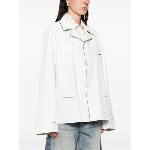 Prada White Jackets - Oversized Jackets Women Luosophy