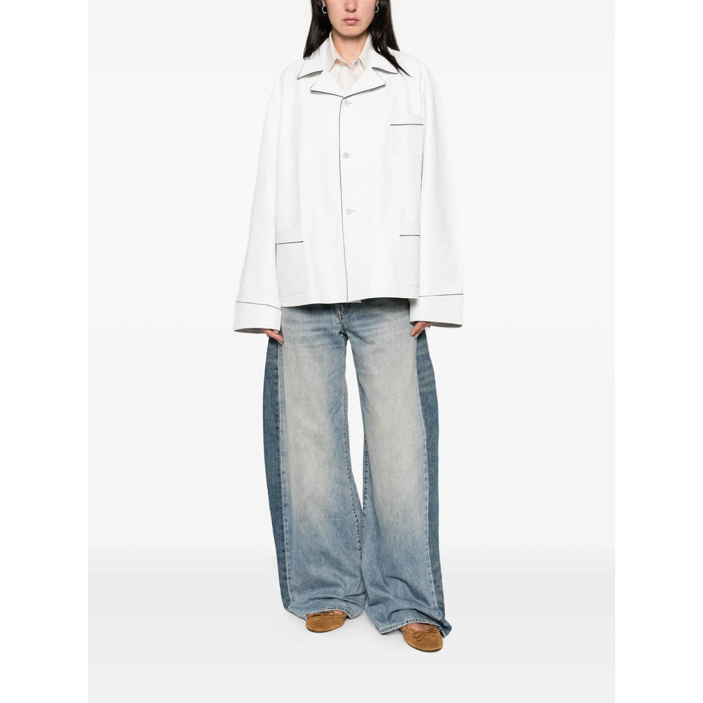 Prada White Jackets - Oversized Jackets Women Luosophy