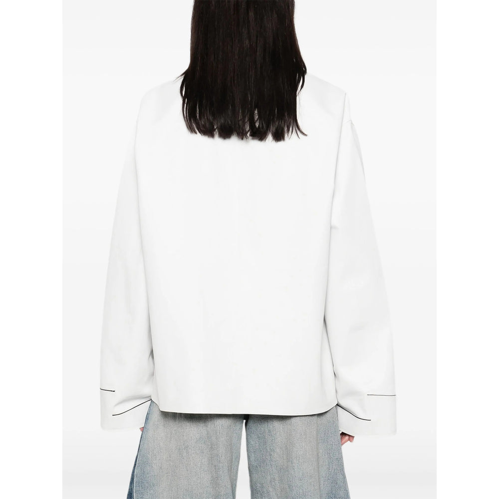 Prada White Jackets - Oversized Jackets Women Luosophy