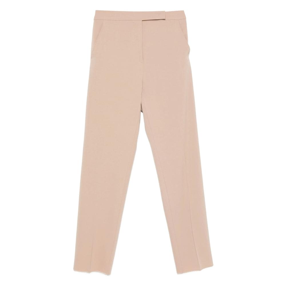 Max Mara Neutrals Trousers - Slim-Fit Trousers Women Luosophy