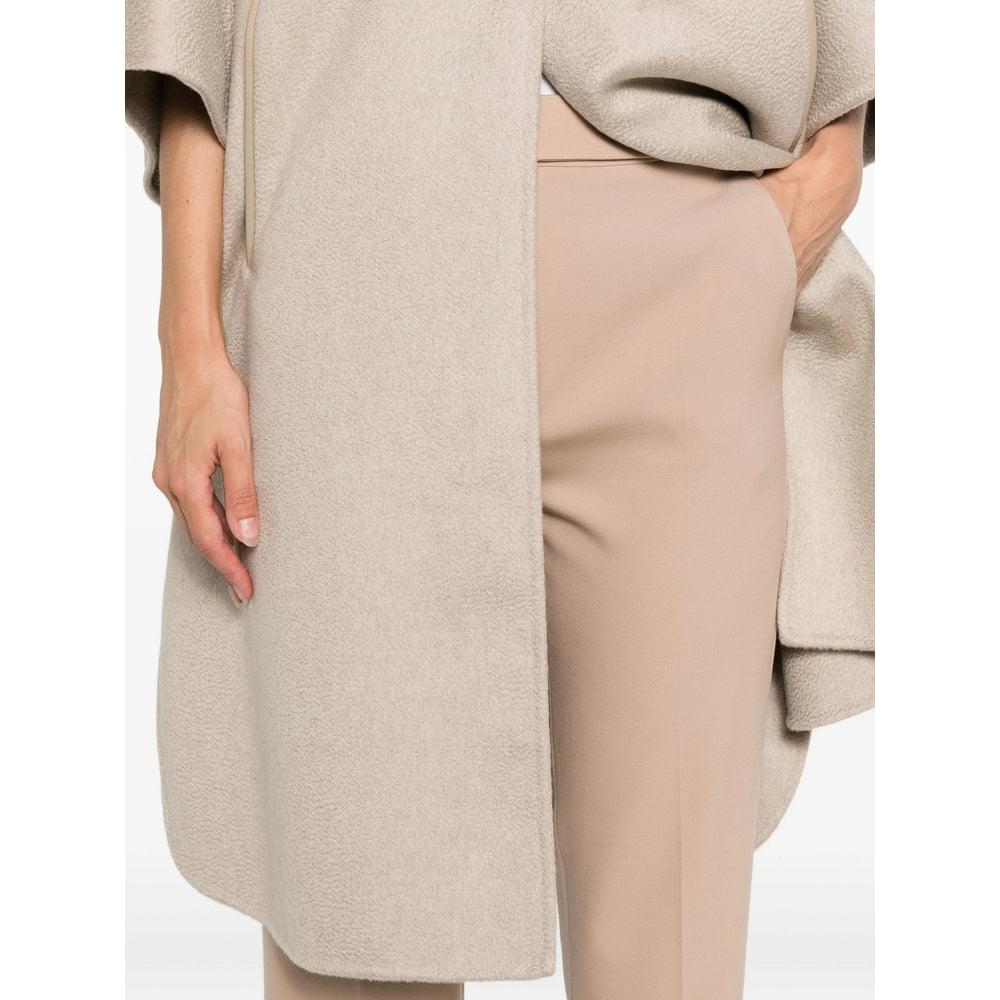 Max Mara Neutrals Trousers - Slim-Fit Trousers Women Luosophy