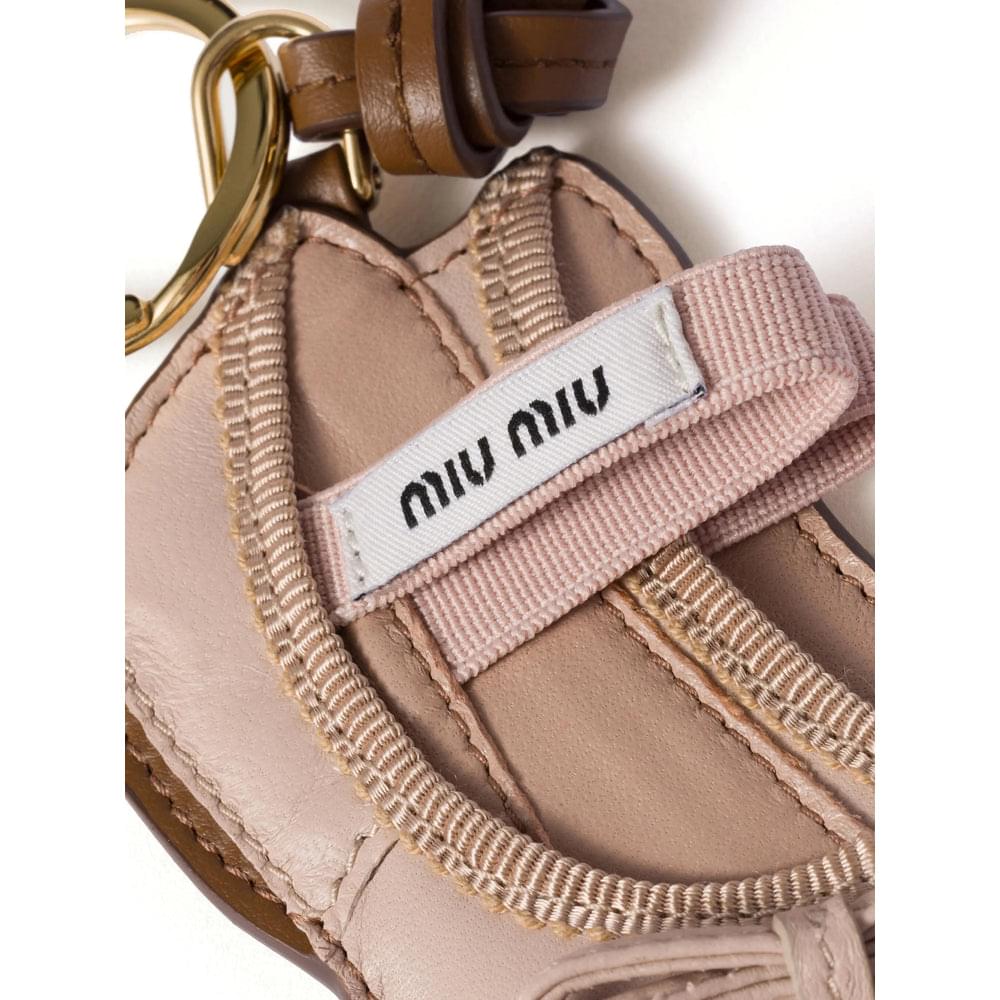 Miu Miu Neutrals Keyrings & Chains Women Luosophy