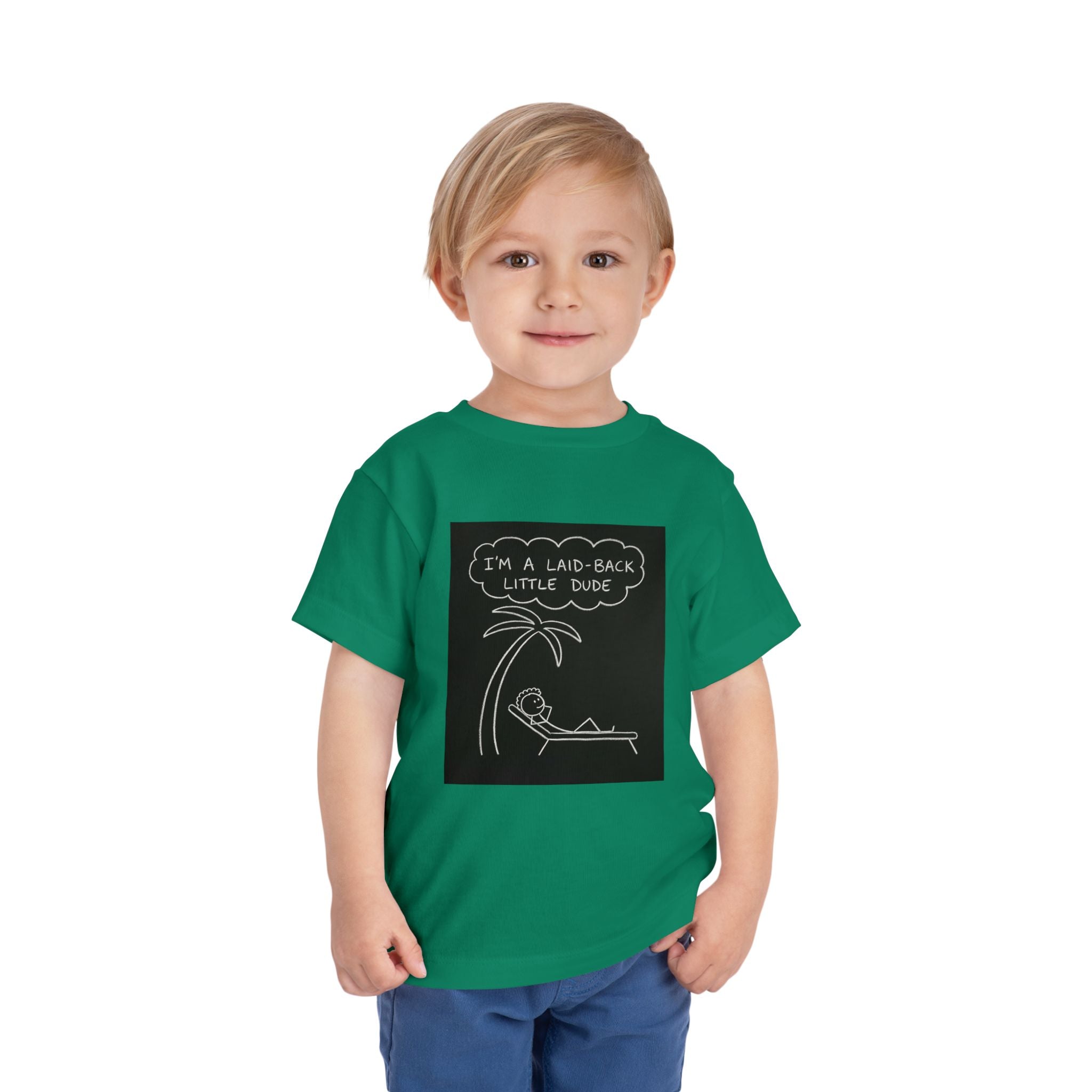I’m Laid Back Toddler Short Sleeve Tee The Vibez Shop