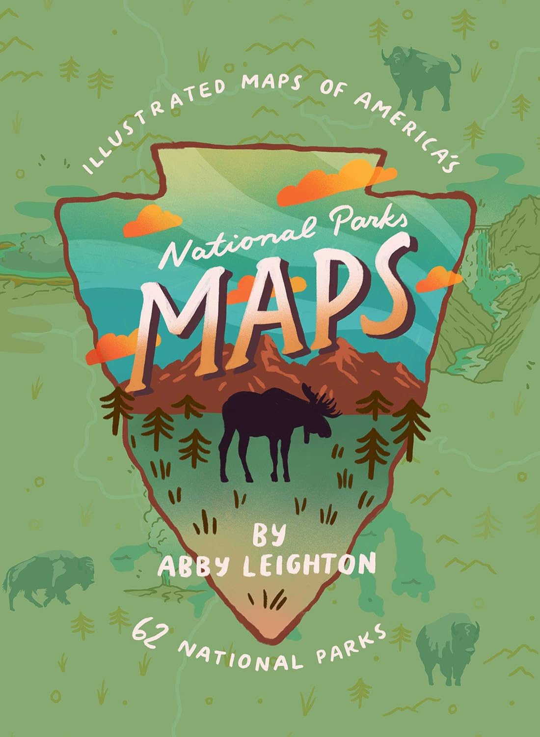 National Parks Maps: Illustrated Maps of America's 62 National Parks Tia Chucha's Centro Cultural & Bookstore