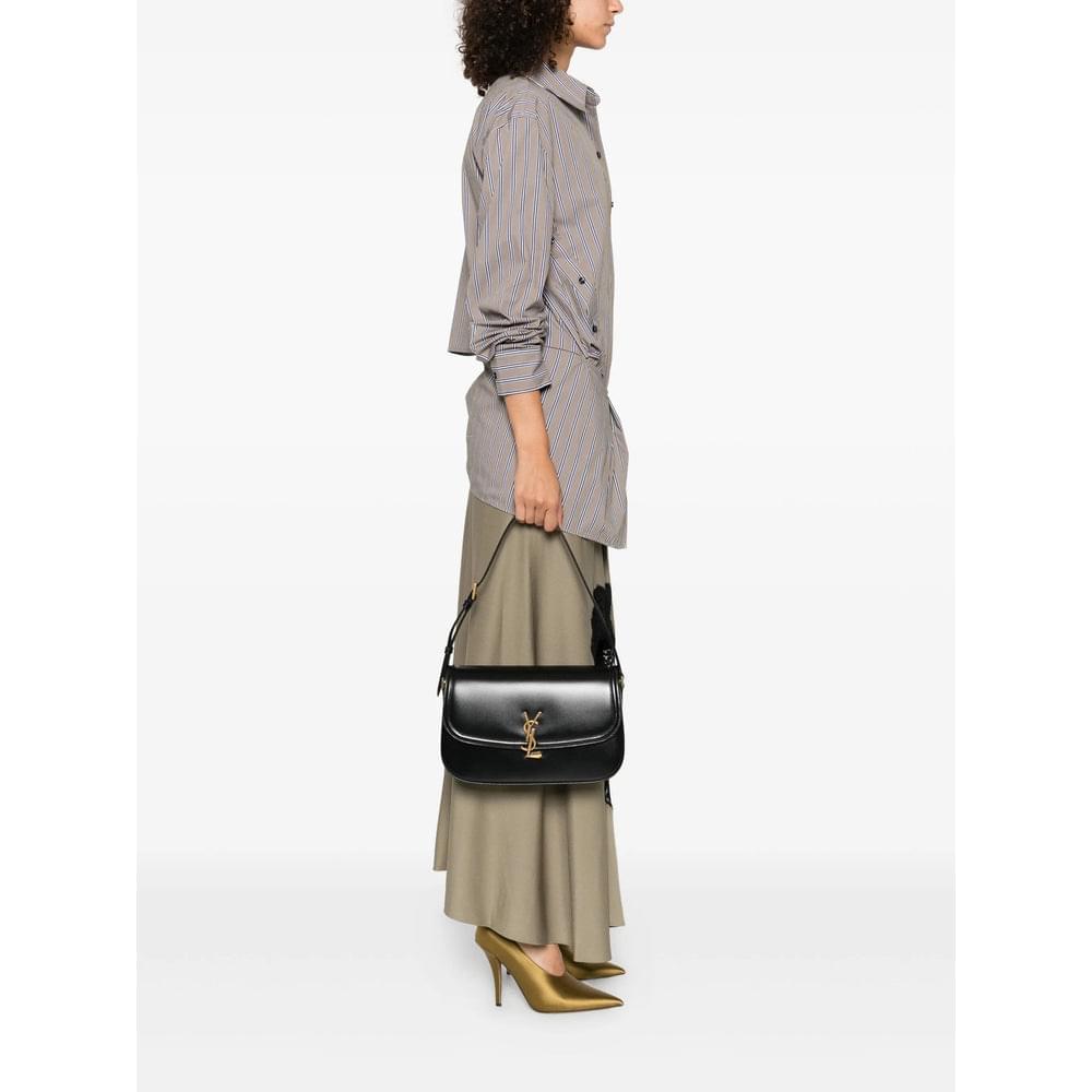 Saint Laurent Black Shoulder Bags Women Luosophy