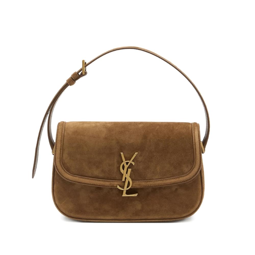 Saint Laurent Brown Shoulder Bags Women Luosophy