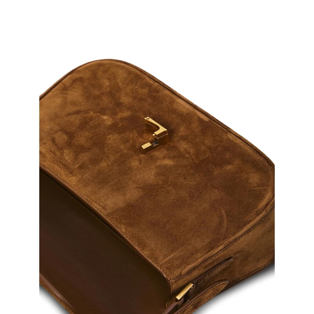 Saint Laurent Brown Shoulder Bags Women Luosophy