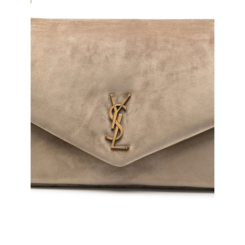 Saint Laurent Neutrals Shoulder Bags Women Luosophy