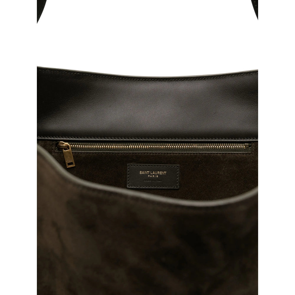 Saint Laurent Brown Tote Bags Women Luosophy