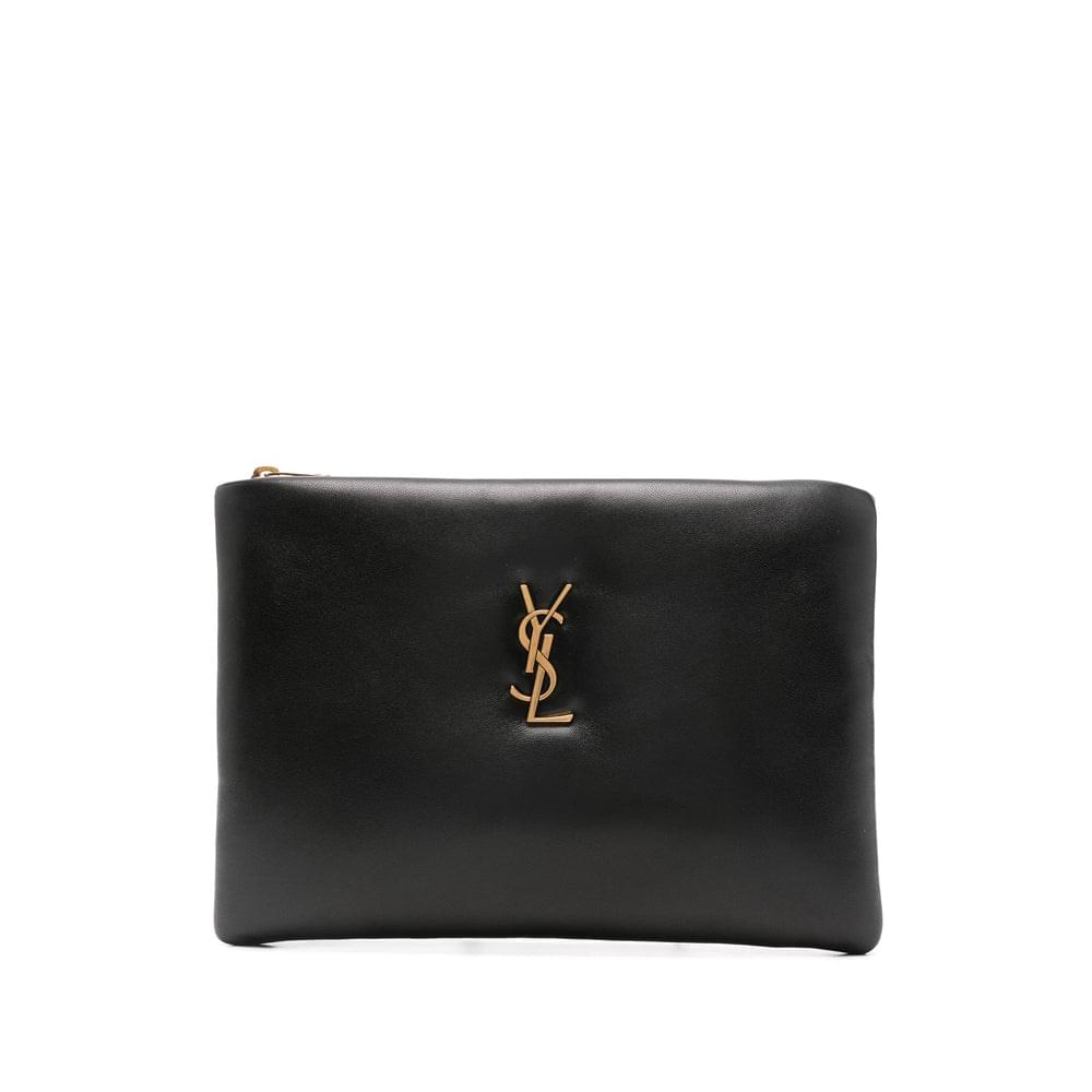 Saint Laurent Black Clutch Bags Women Luosophy