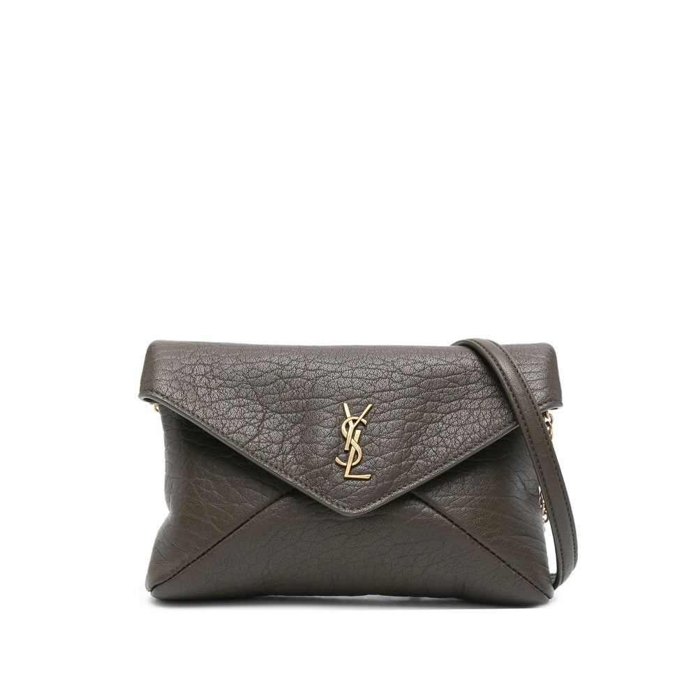 Saint Laurent Green Satchels & Cross Body Bags Women Luosophy