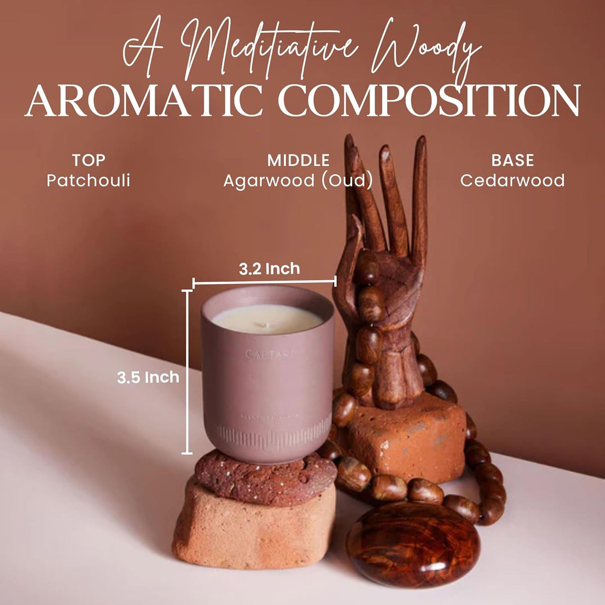 Scent of Nirvana (Meditation Candle) Caftari