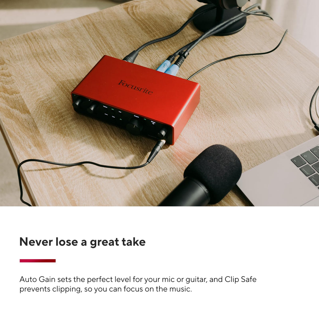 Focusrite Scarlett Solo 3rd Gen USB Audio Interface for Guitarists, Vocalists, Podcasters or Producers to record and playback studio quality sound MindFreakArtistry