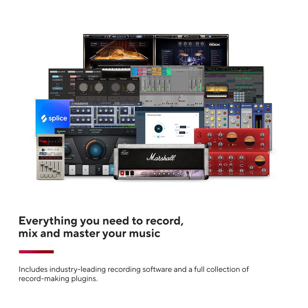 Focusrite Scarlett Solo 3rd Gen USB Audio Interface for Guitarists, Vocalists, Podcasters or Producers to record and playback studio quality sound MindFreakArtistry