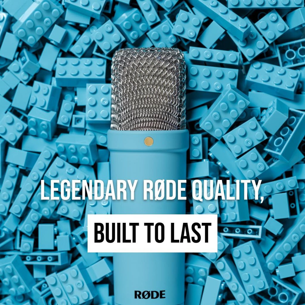 RØDE NT1 Signature Series Condenser Microphone with SM6 Shockmount and Pop Filter - Black MindFreakArtistry