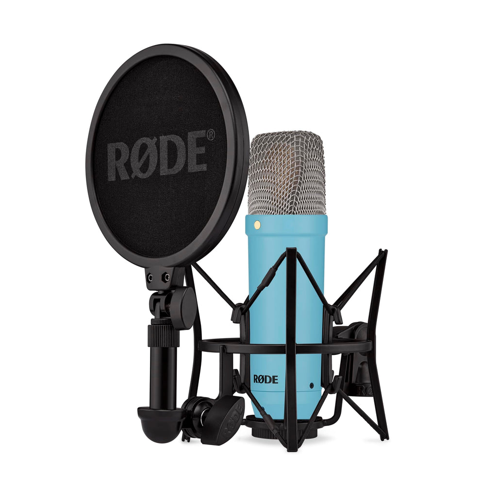 RØDE NT1 Signature Series Condenser Microphone with SM6 Shockmount and Pop Filter - Black MindFreakArtistry
