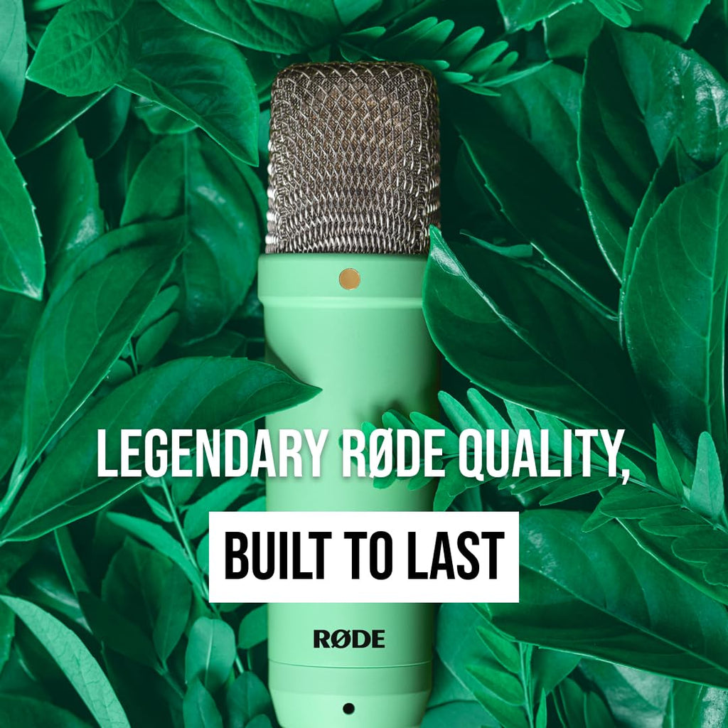 RØDE NT1 Signature Series Condenser Microphone with SM6 Shockmount and Pop Filter - Black MindFreakArtistry