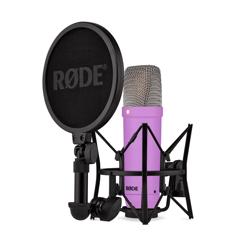 RØDE NT1 Signature Series Condenser Microphone with SM6 Shockmount and Pop Filter - Black MindFreakArtistry
