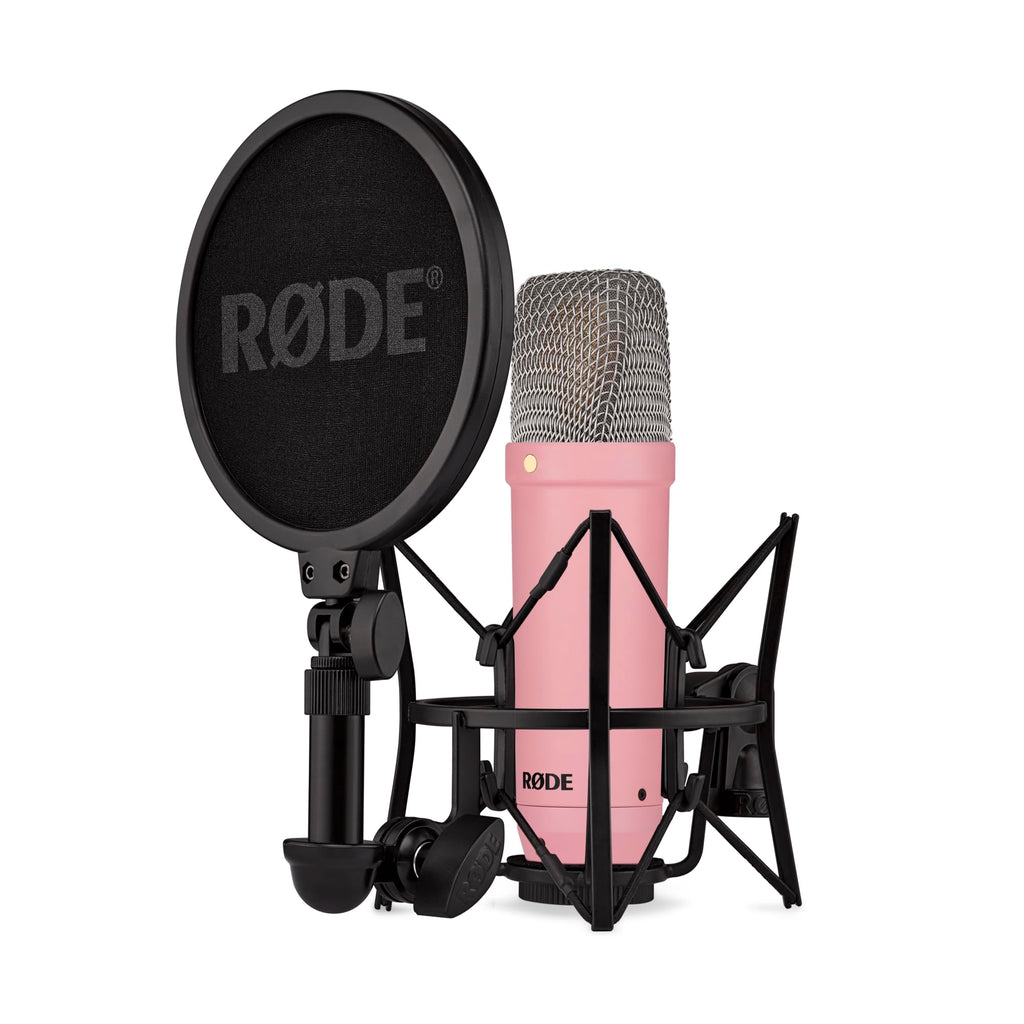 RØDE NT1 Signature Series Condenser Microphone with SM6 Shockmount and Pop Filter - Black MindFreakArtistry