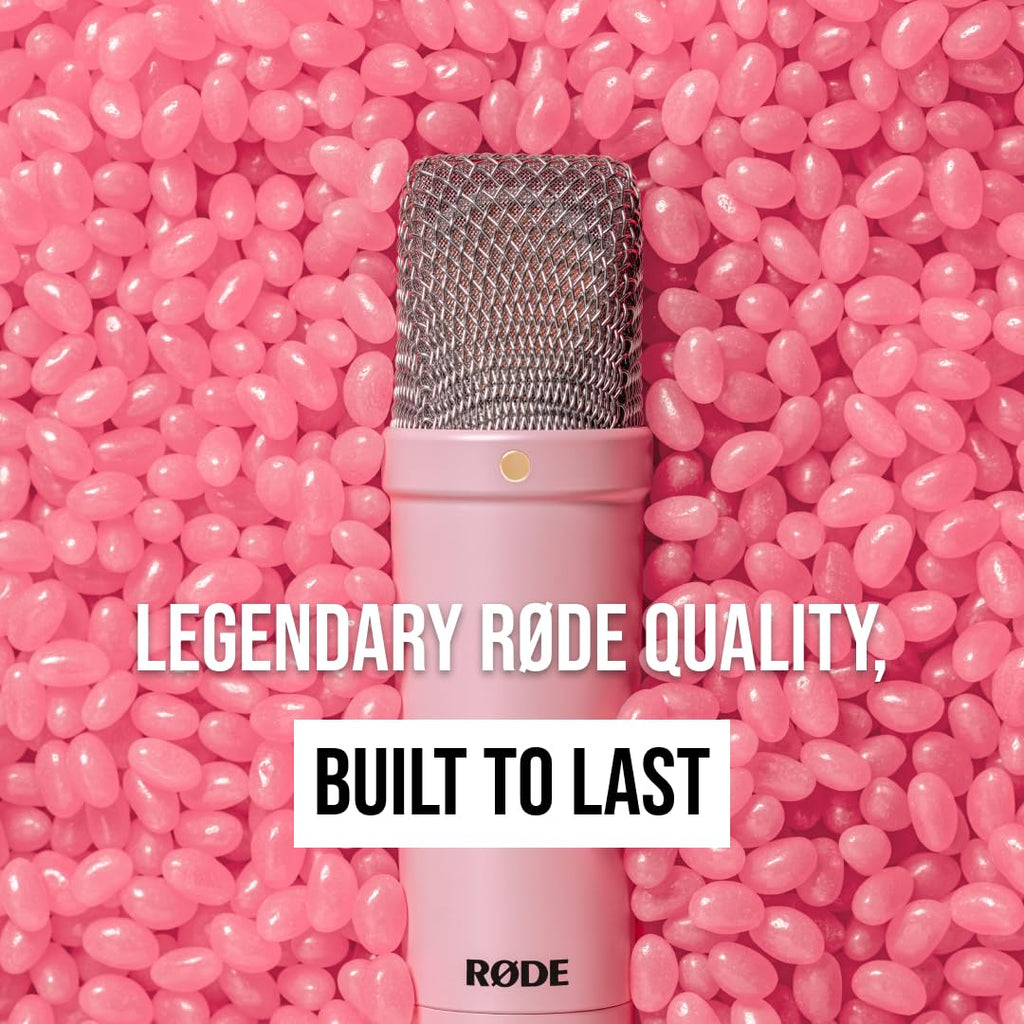 RØDE NT1 Signature Series Condenser Microphone with SM6 Shockmount and Pop Filter - Black MindFreakArtistry