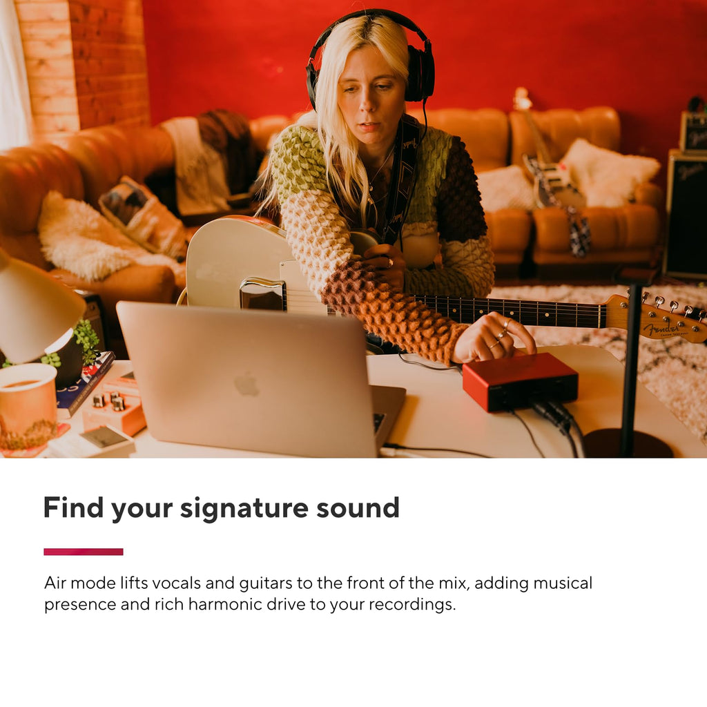 Focusrite Scarlett Solo 3rd Gen USB Audio Interface for Guitarists, Vocalists, Podcasters or Producers to record and playback studio quality sound MindFreakArtistry