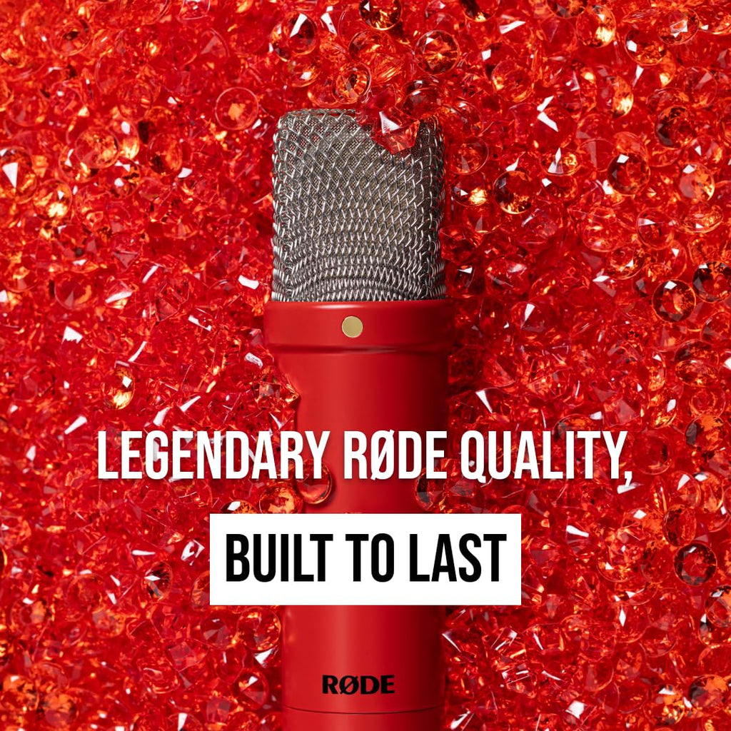 RØDE NT1 Signature Series Condenser Microphone with SM6 Shockmount and Pop Filter - Black MindFreakArtistry