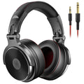 OneOdio Hi-Res Over Ear Headphones for Studio Monitoring and Mixing, Sound Isolation, Protein Leather Earcups, 50mm Driver Unit, Wired Headphones for AMP Guitar Keyboard (Pro-50 Metallic Blue) MindFreakArtistry