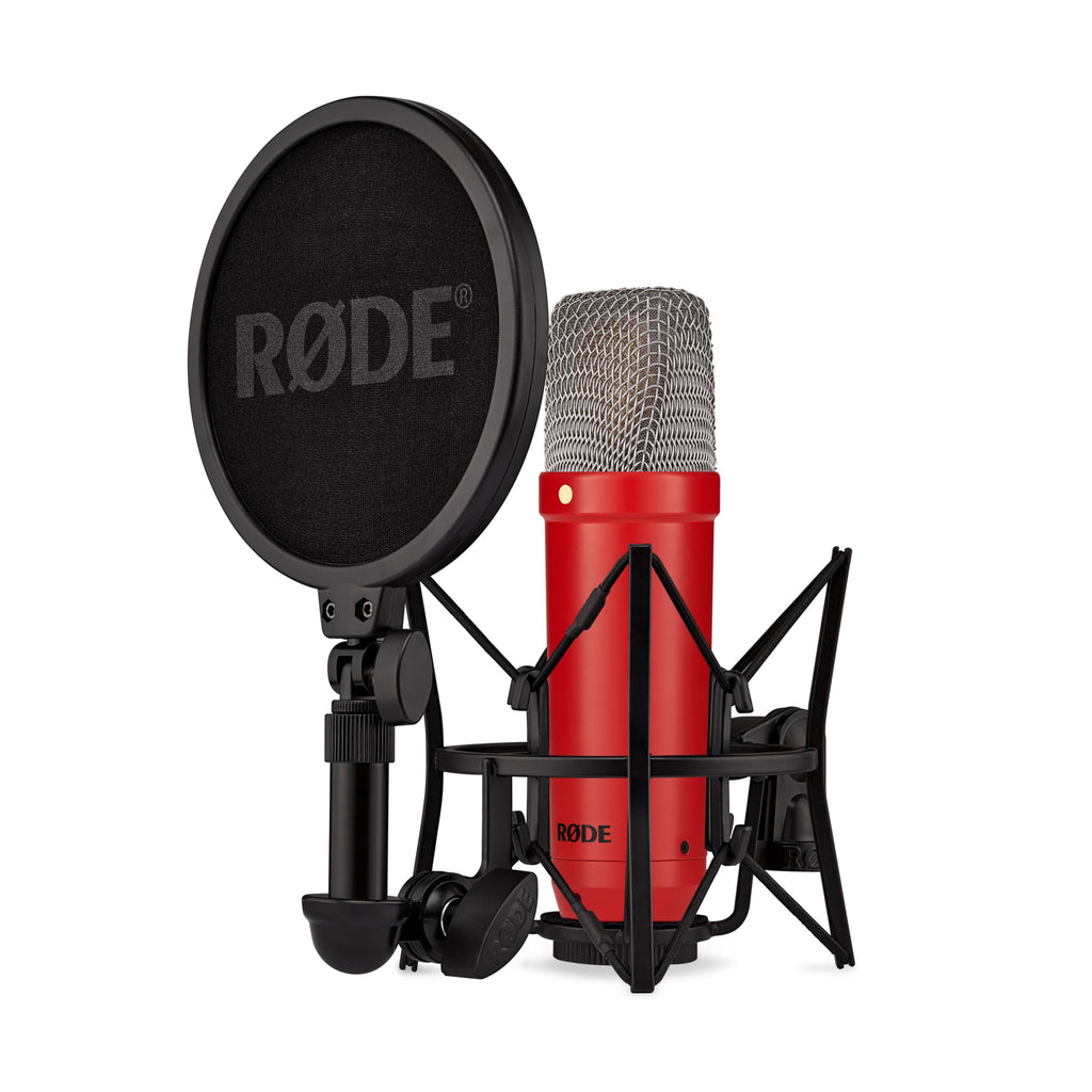RØDE NT1 Signature Series Condenser Microphone with SM6 Shockmount and Pop Filter - Black MindFreakArtistry