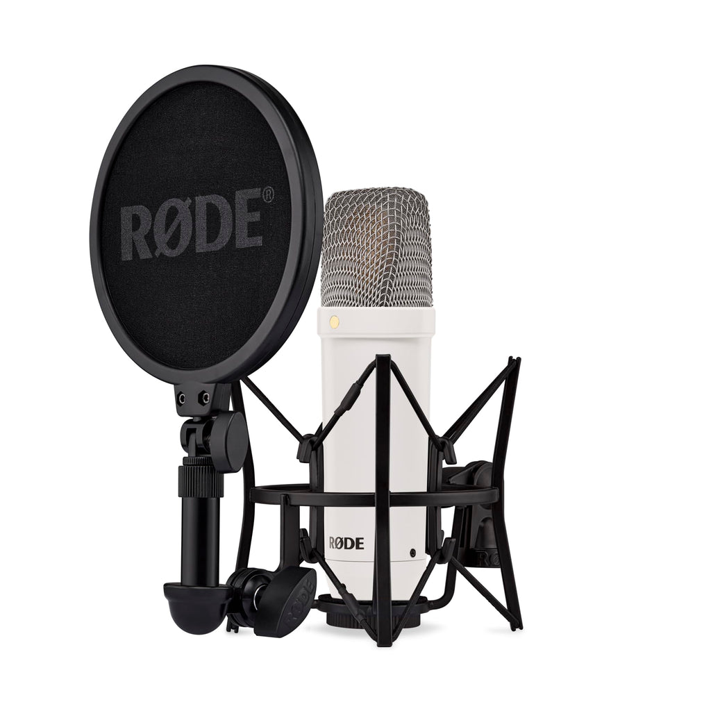 RØDE NT1 Signature Series Condenser Microphone with SM6 Shockmount and Pop Filter - Black MindFreakArtistry