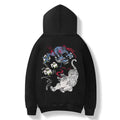 KH9977 War of Beasts Embroidered Hoodie Niepce
