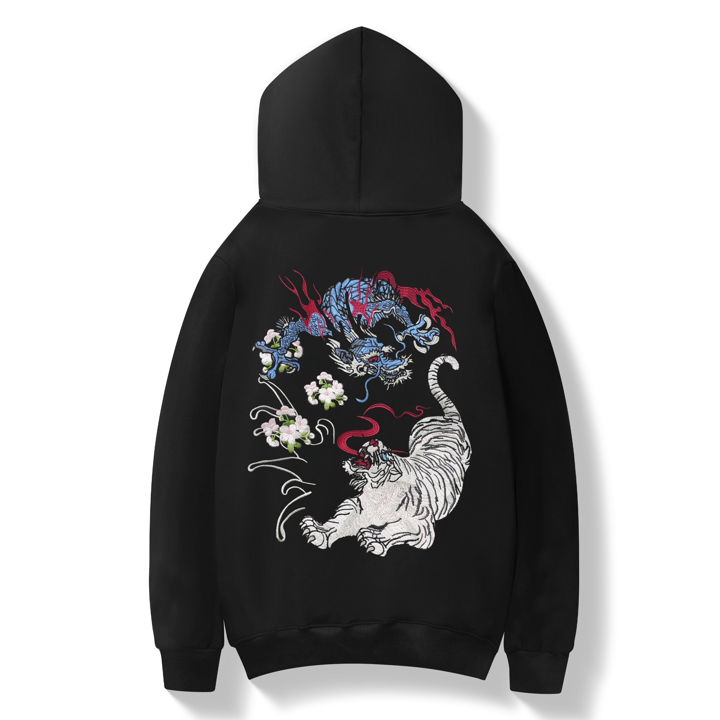 KH9977 War of Beasts Embroidered Hoodie Niepce