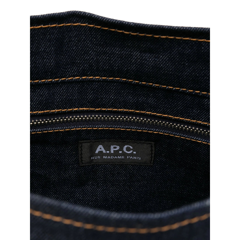 A.P.C. Blue Shoulder Bags Women Luosophy